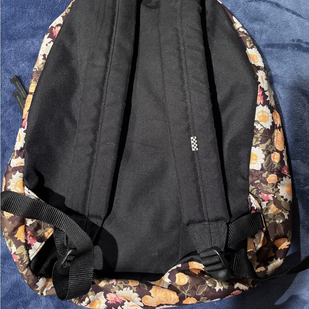 Vans Brown Floral Backpack - Picture 6 of 6